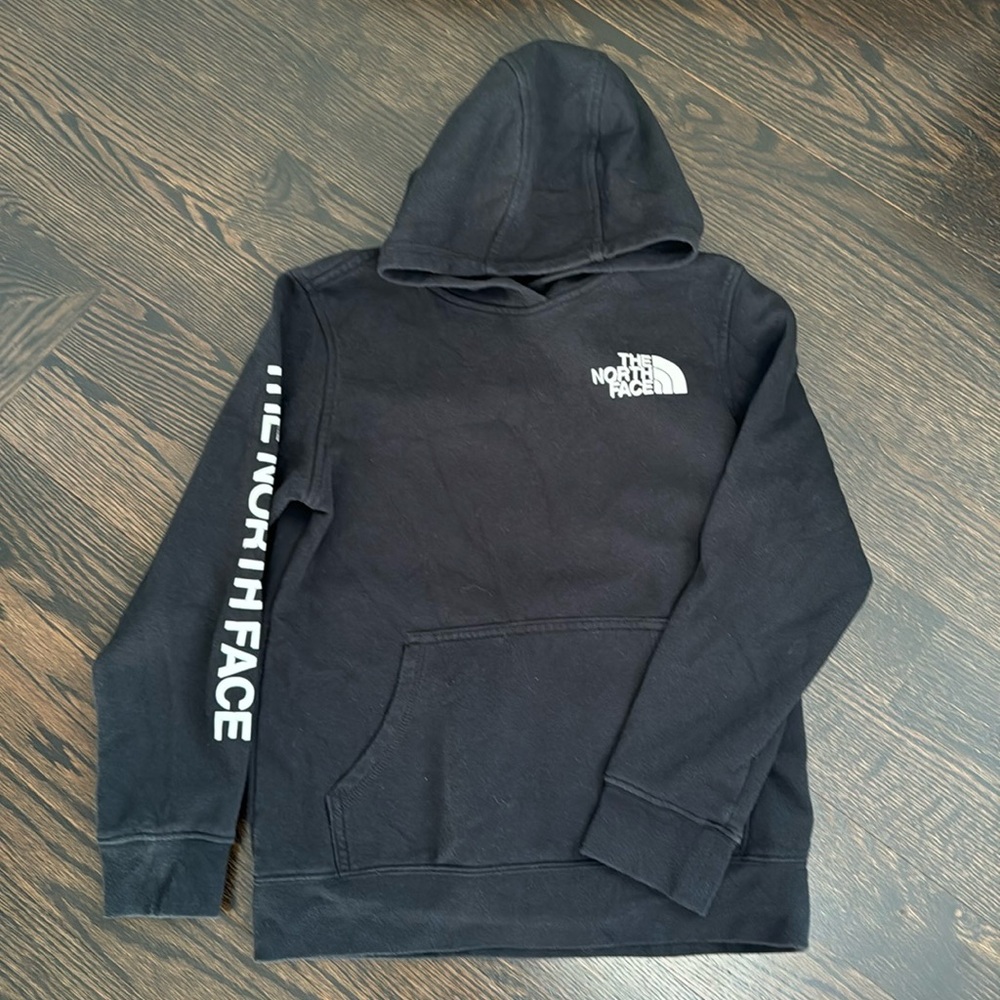 M 10/12 TNF hoodie, EUC!